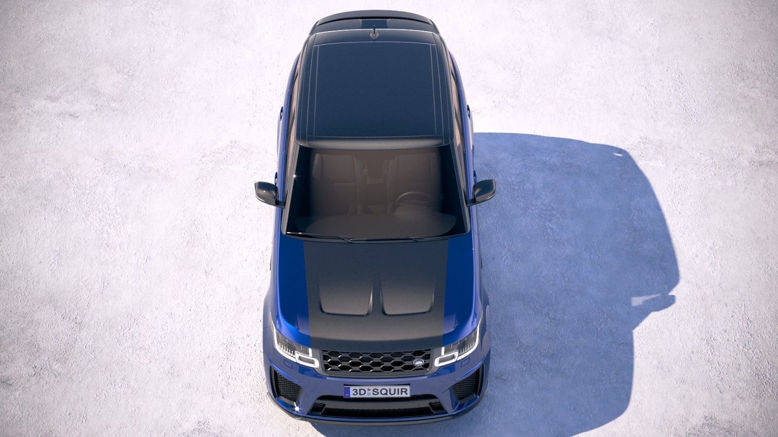 Range Rover Sport SVR 2018 3D model_8
