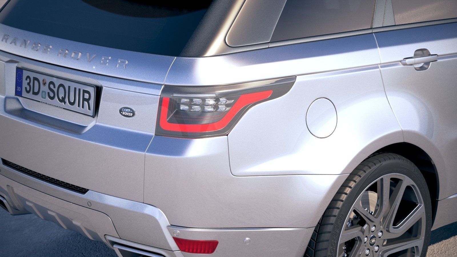 Range Rover Sport PHEV 2018 3D model_3