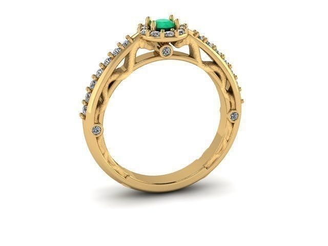  medicine graduation ring 3D print model