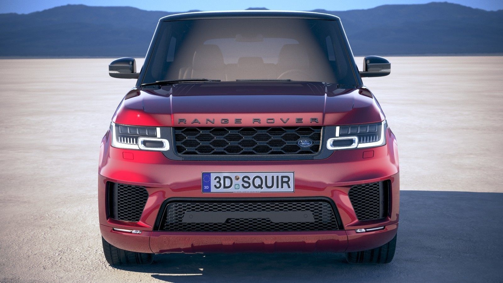 Range Rover Sport 2018 3D model_9