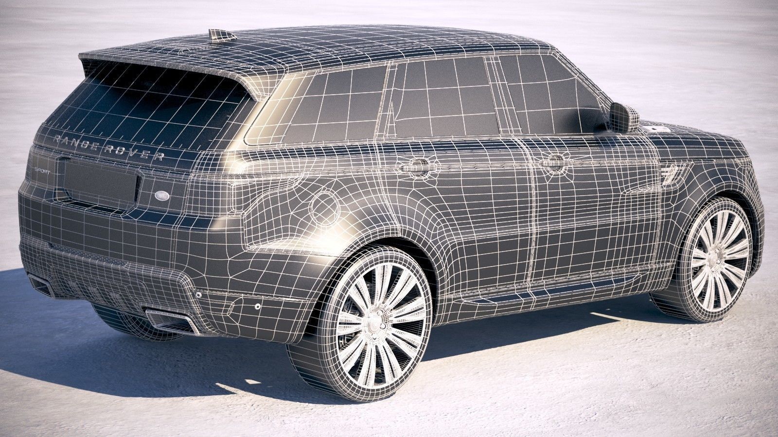Range Rover Sport 2018 3D model_20
