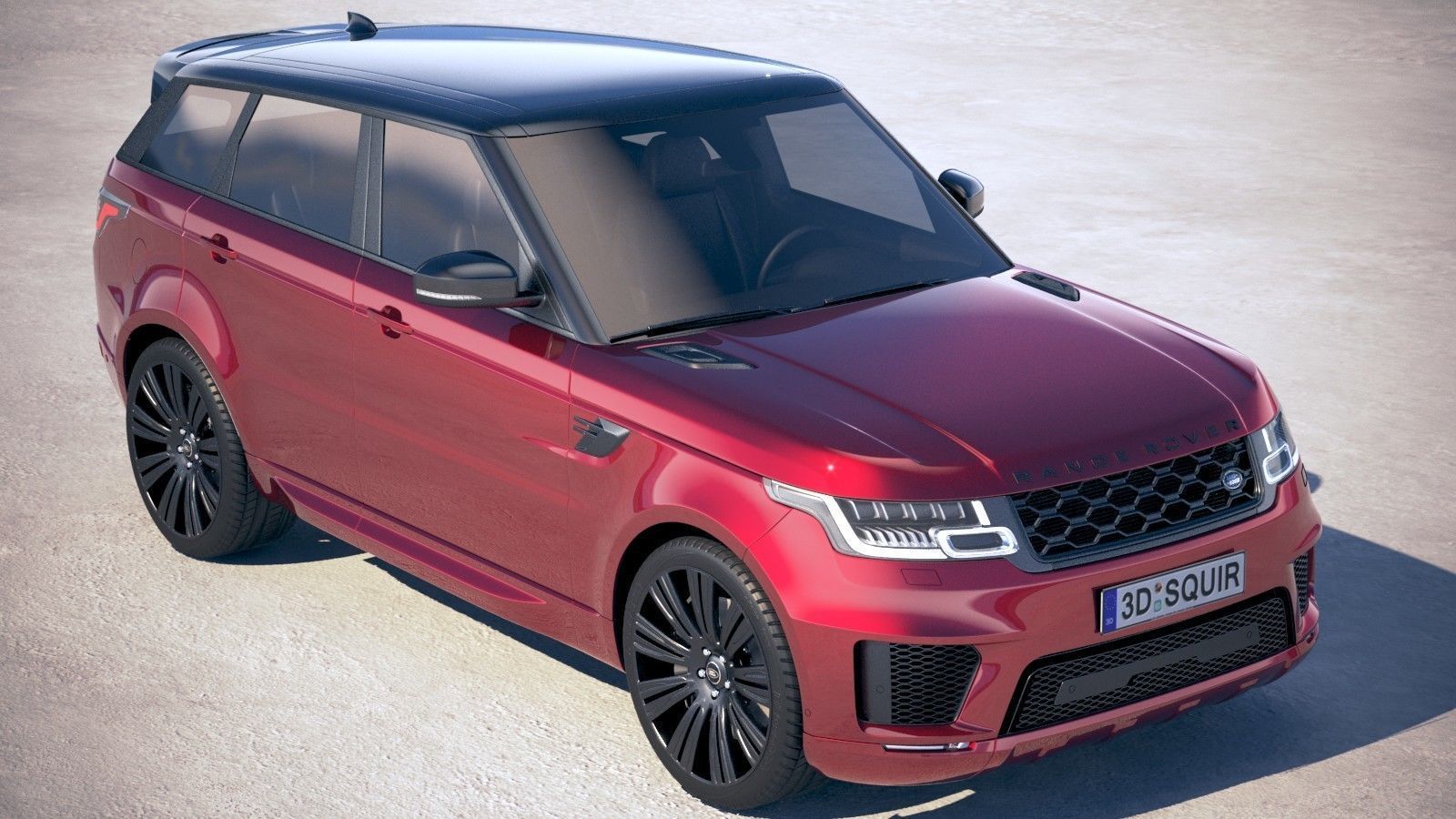 Range Rover Sport 2018 3D model_11
