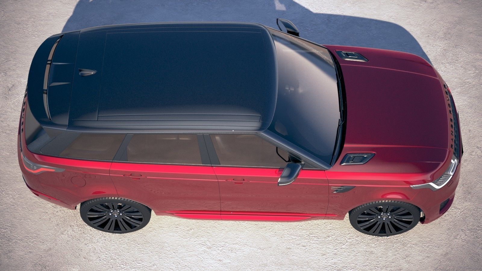 Range Rover Sport 2018 3D model_7