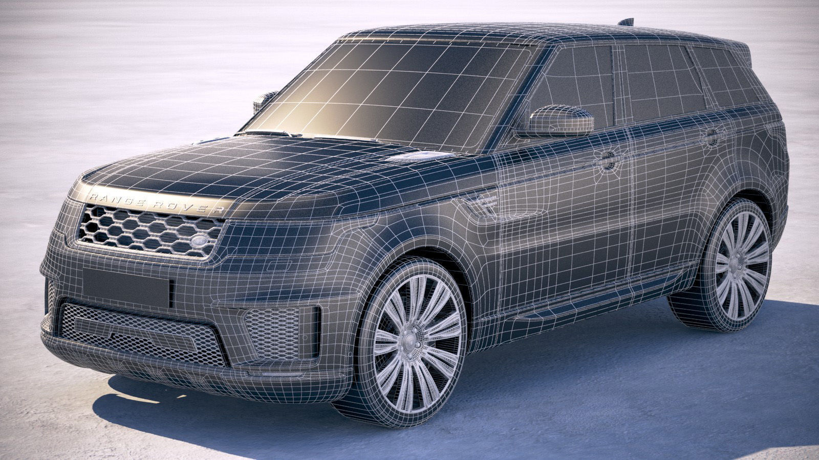 Range Rover Sport 2018 3D model_19