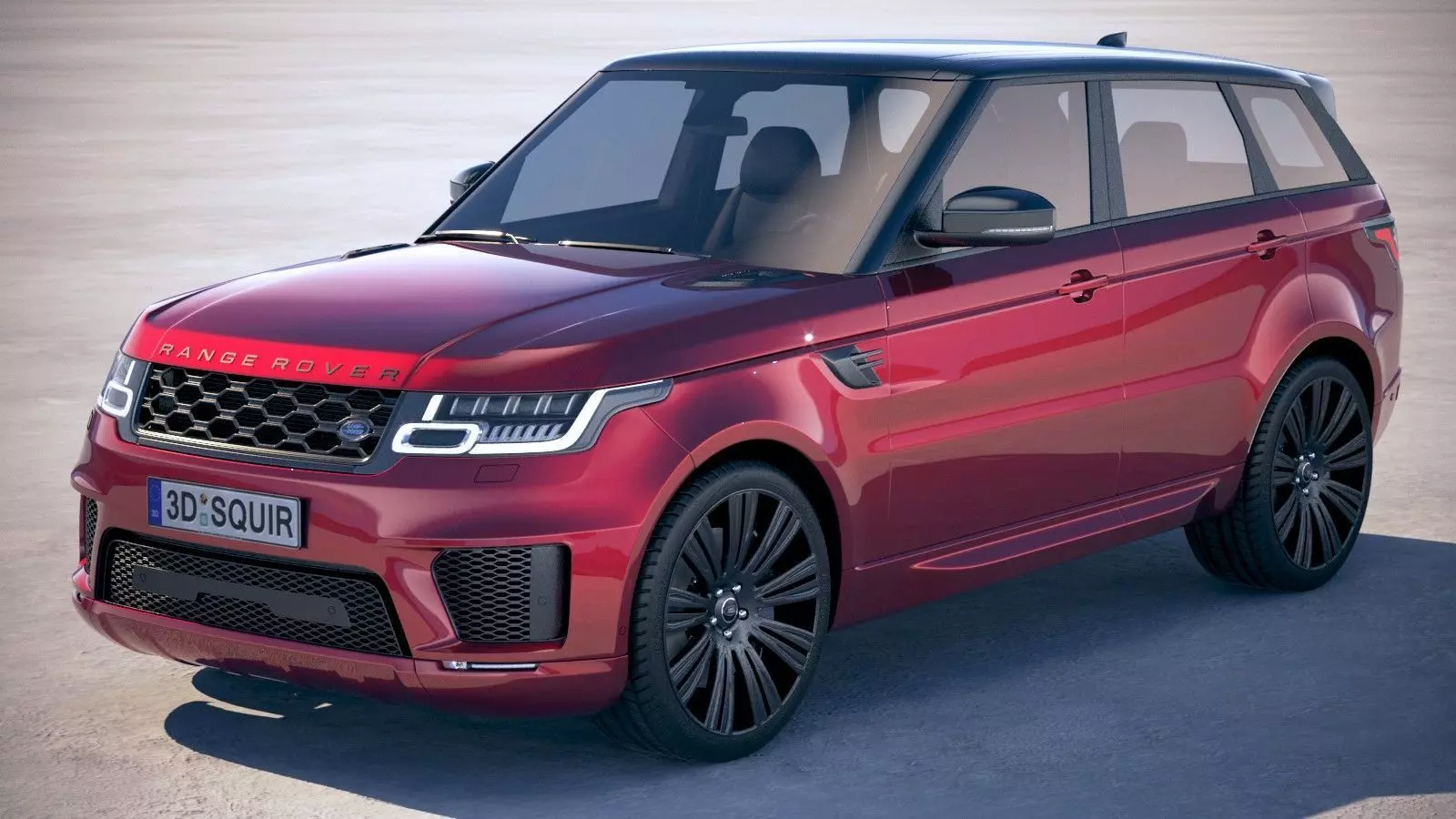 Range Rover Sport 2018 3D model_0