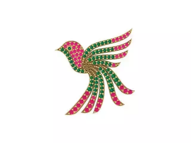 hummingbird pendant 3D print model