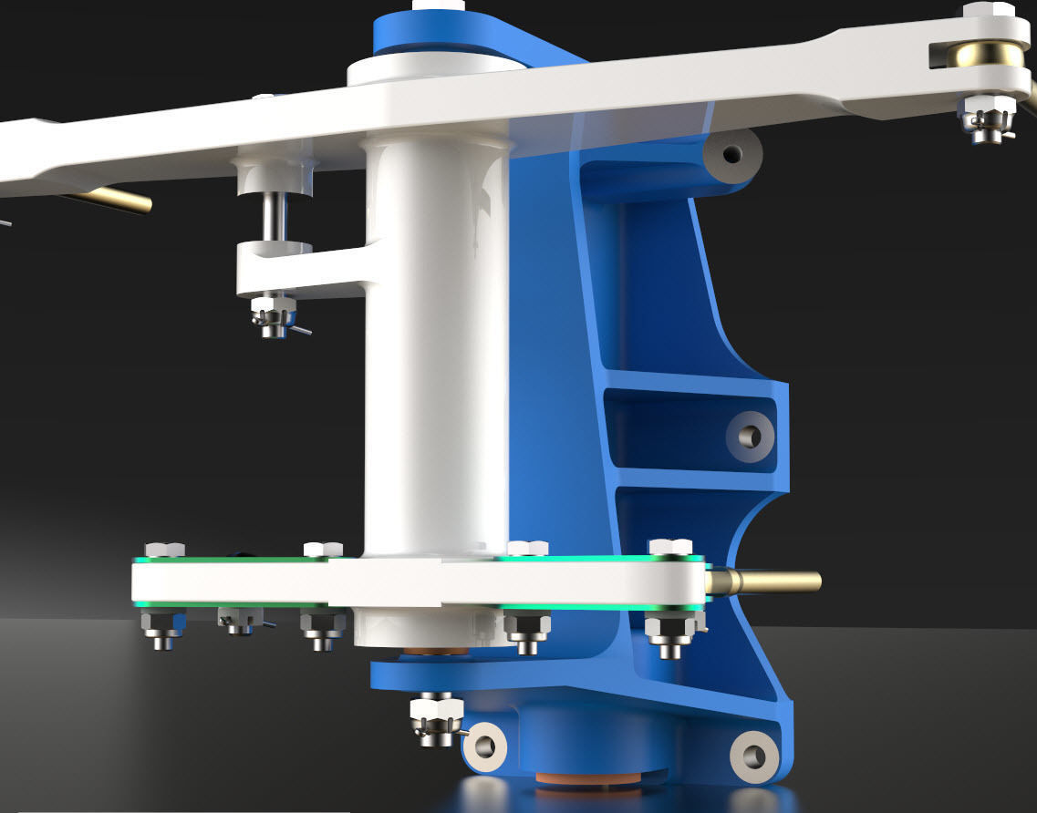 P-51D Mustang Sub Assembly Rudder Steer TW Control Fus Sta 300 3D print model_2