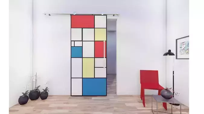 Bauhaus Modern interior door 