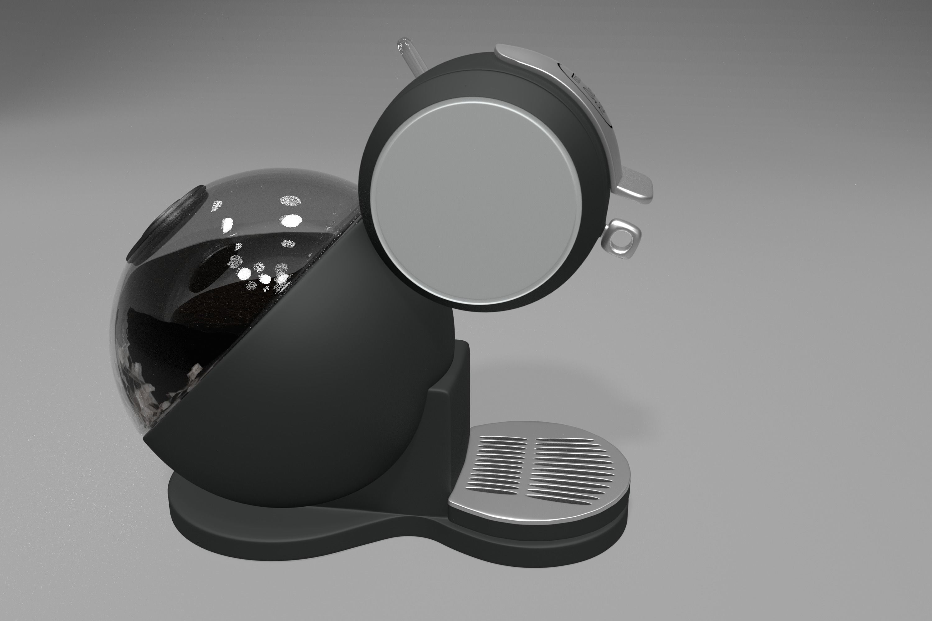 Coffee Machine 3D Model 3D model_6