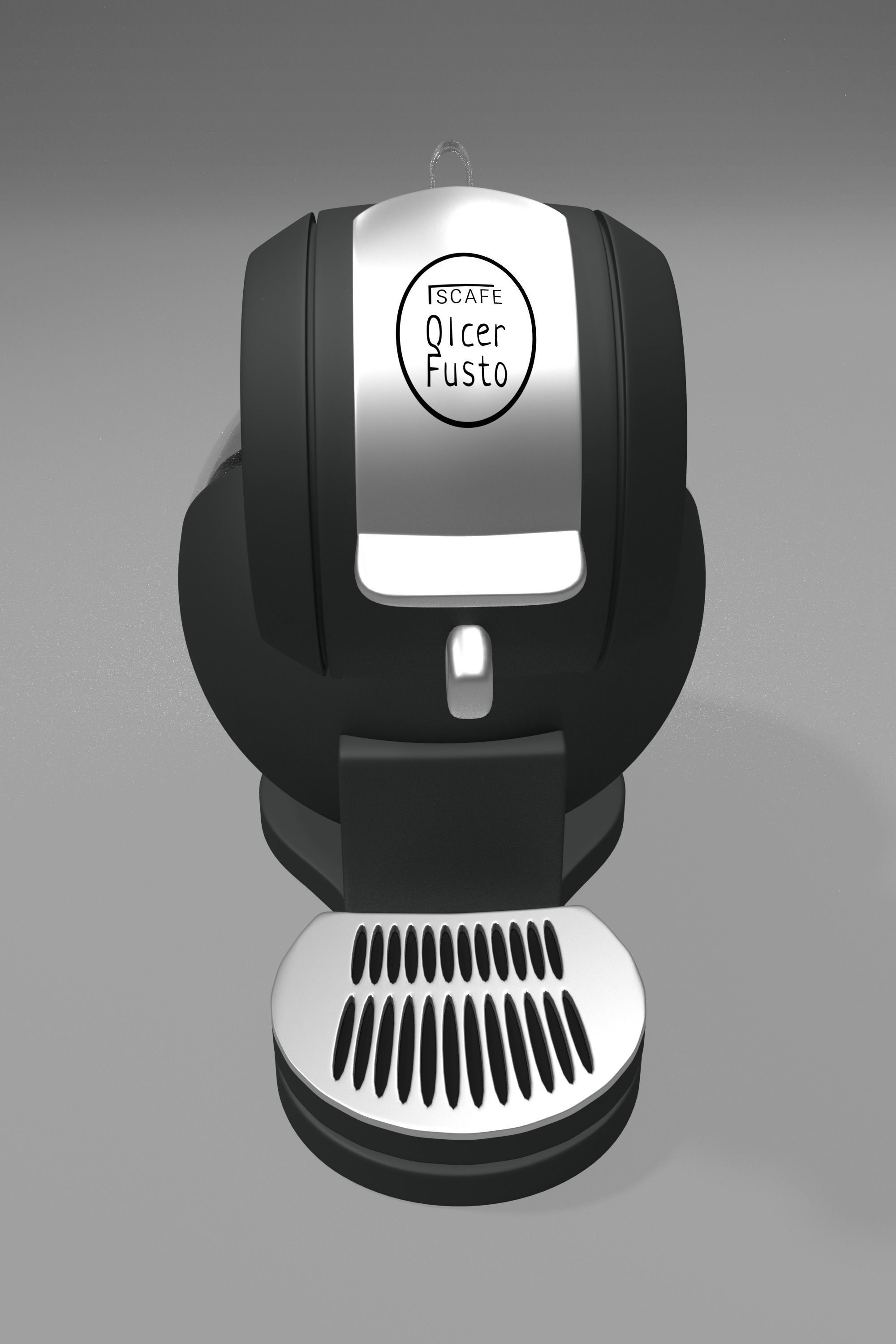 Coffee Machine 3D Model 3D model_7