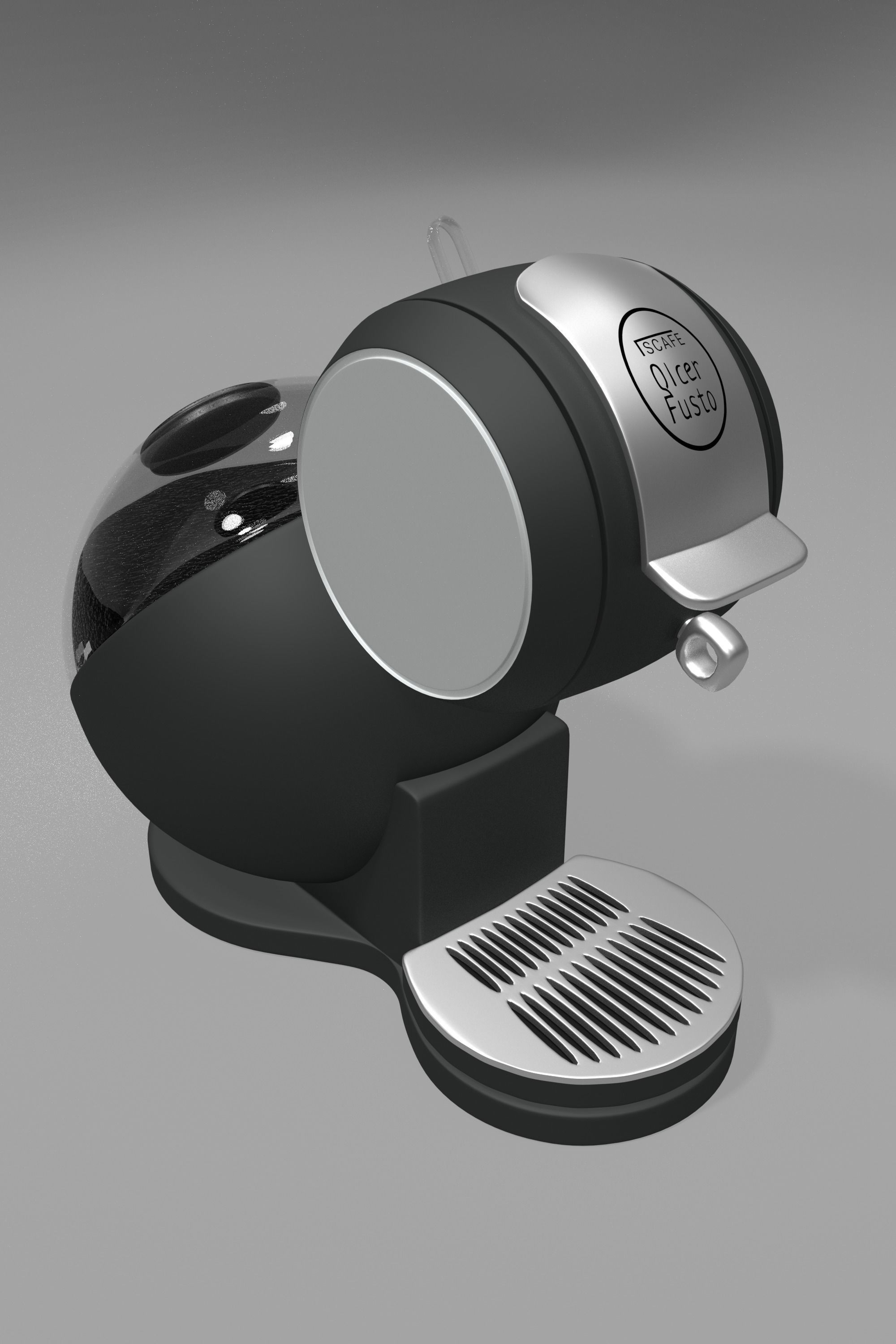 Coffee Machine 3D Model 3D model_4