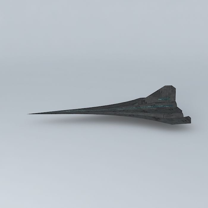 Space Ship3 Free 3D model_2