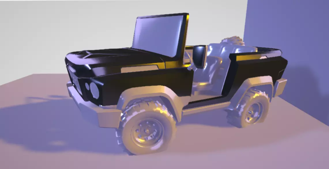 JippG jeep 3D model