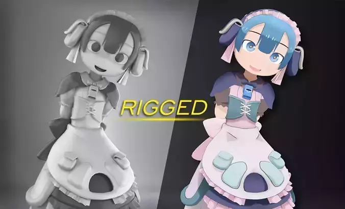 Maruruk Made in Abyss 3D model