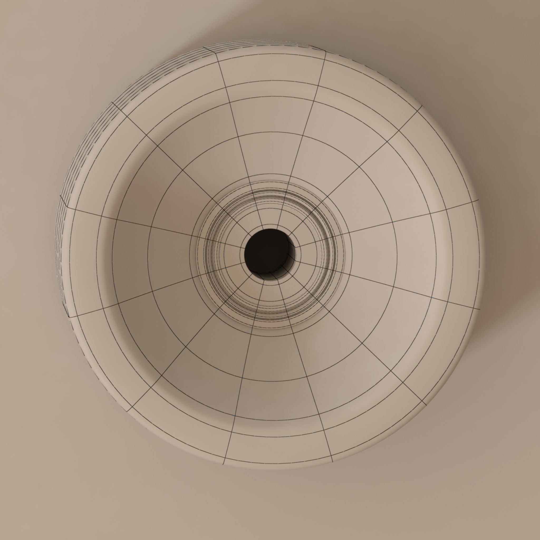 Longboard wheel 3D model_4