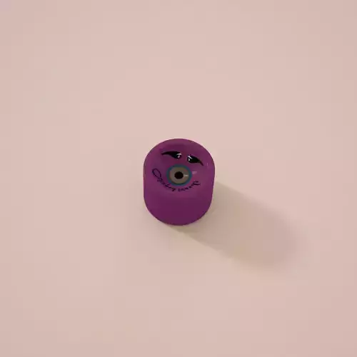 Longboard wheel 3D model