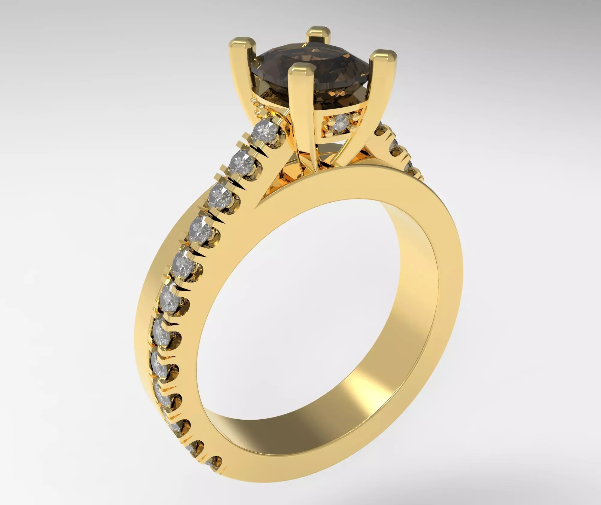 Model 166 Ring 3D print model