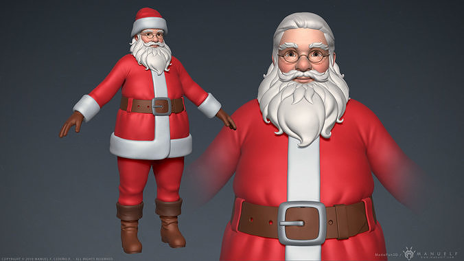 Santa Claus 3D model