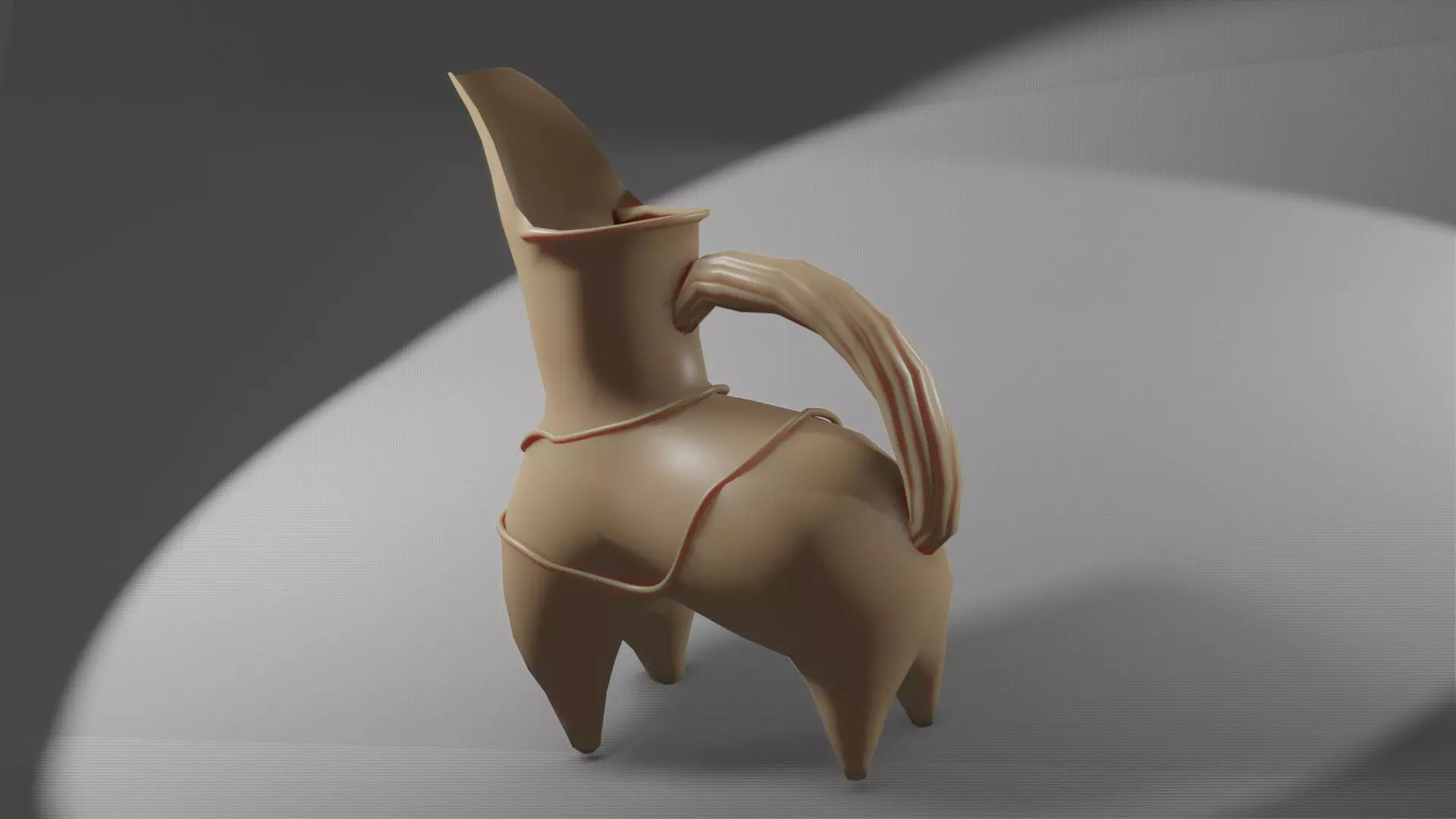 chinese teapot Free low-poly 3D model