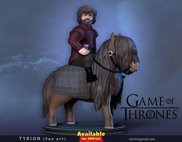 Tyrion Fan art 3D print model