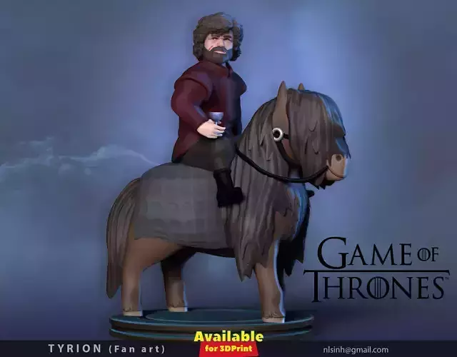 Tyrion Fan art 3D print model