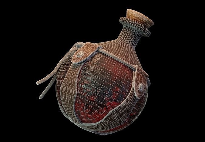 Potion Bottle 3D model