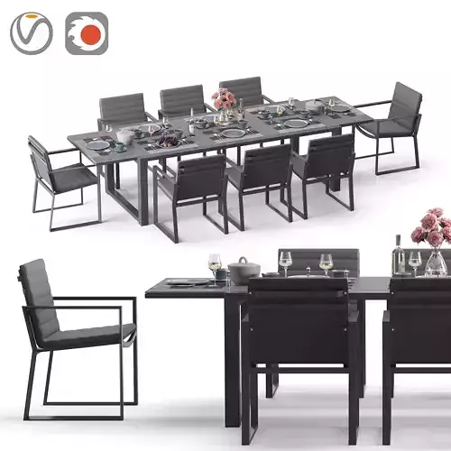 PRIMAVERA DINING EXTENDABLE LAVA