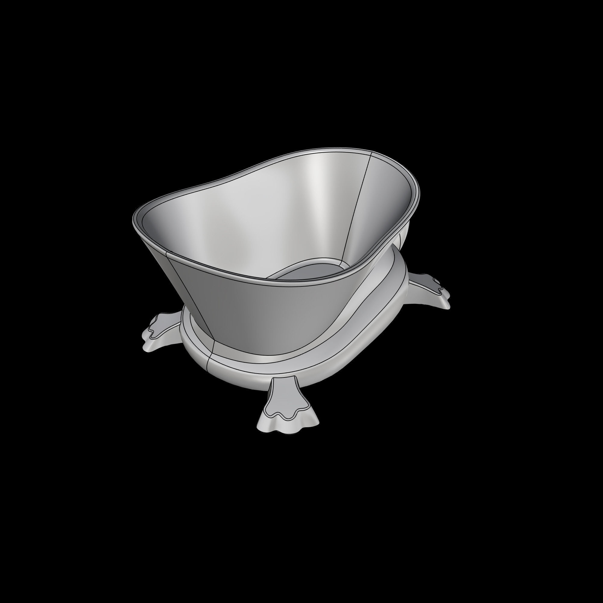 Turtle Simple Minimal Design 3D Print Ready model 3D print model 3D print model_8