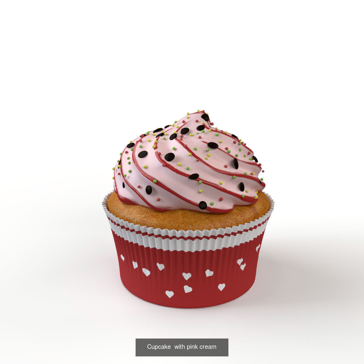 CupCake Set 3D Model Collection_14