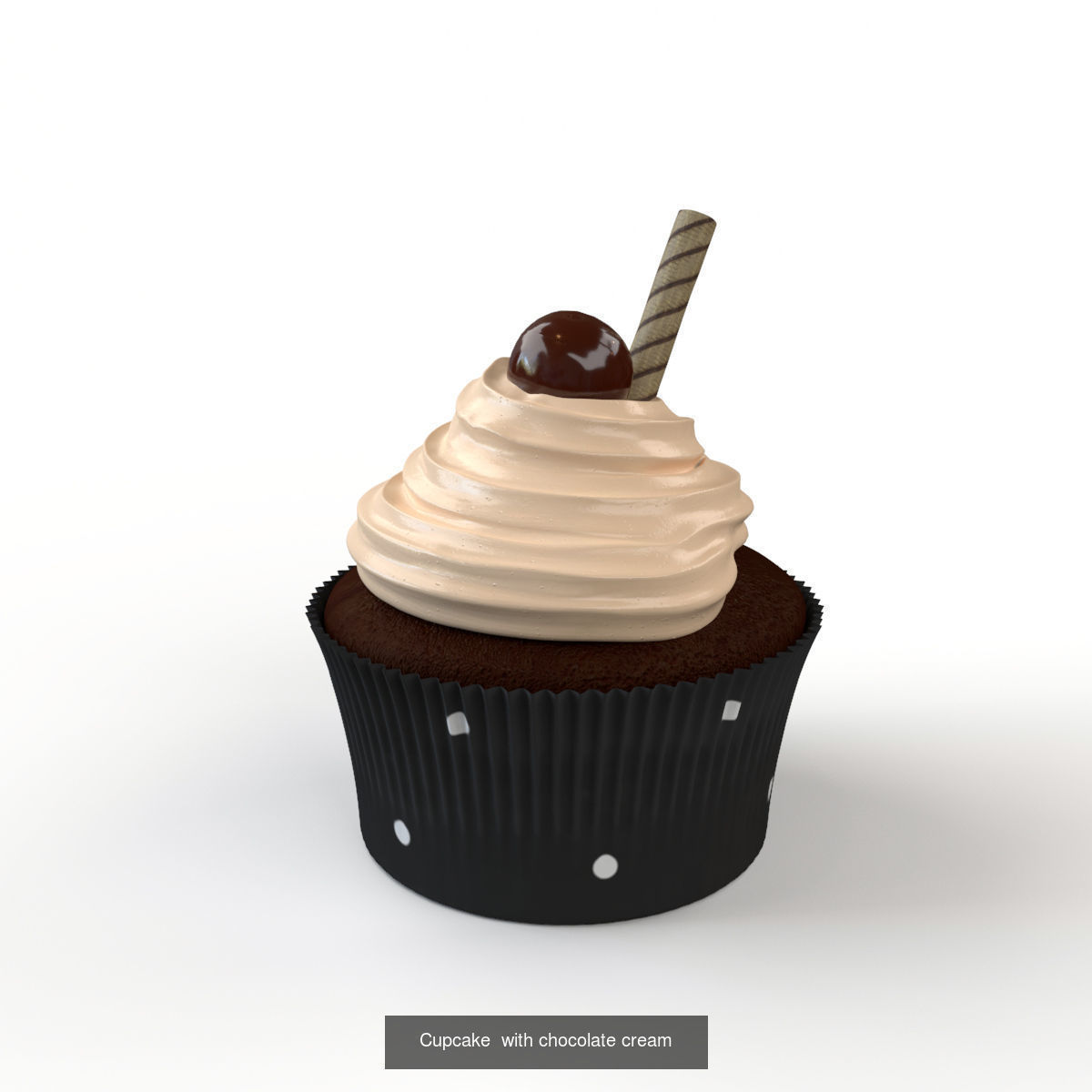 CupCake Set 3D Model Collection_13