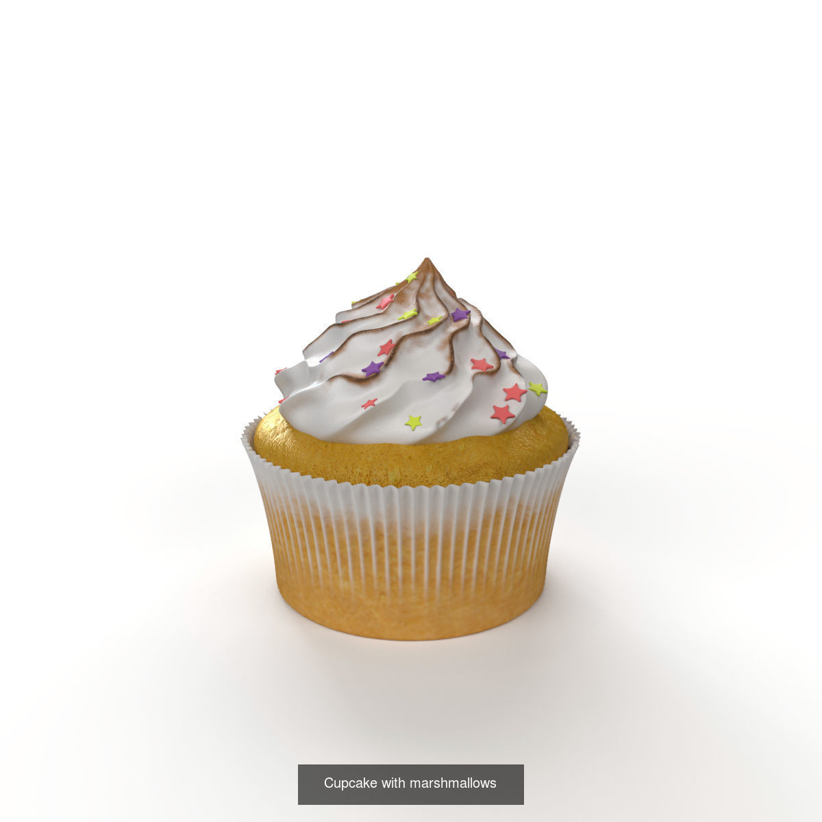 CupCake Set 3D Model Collection_15