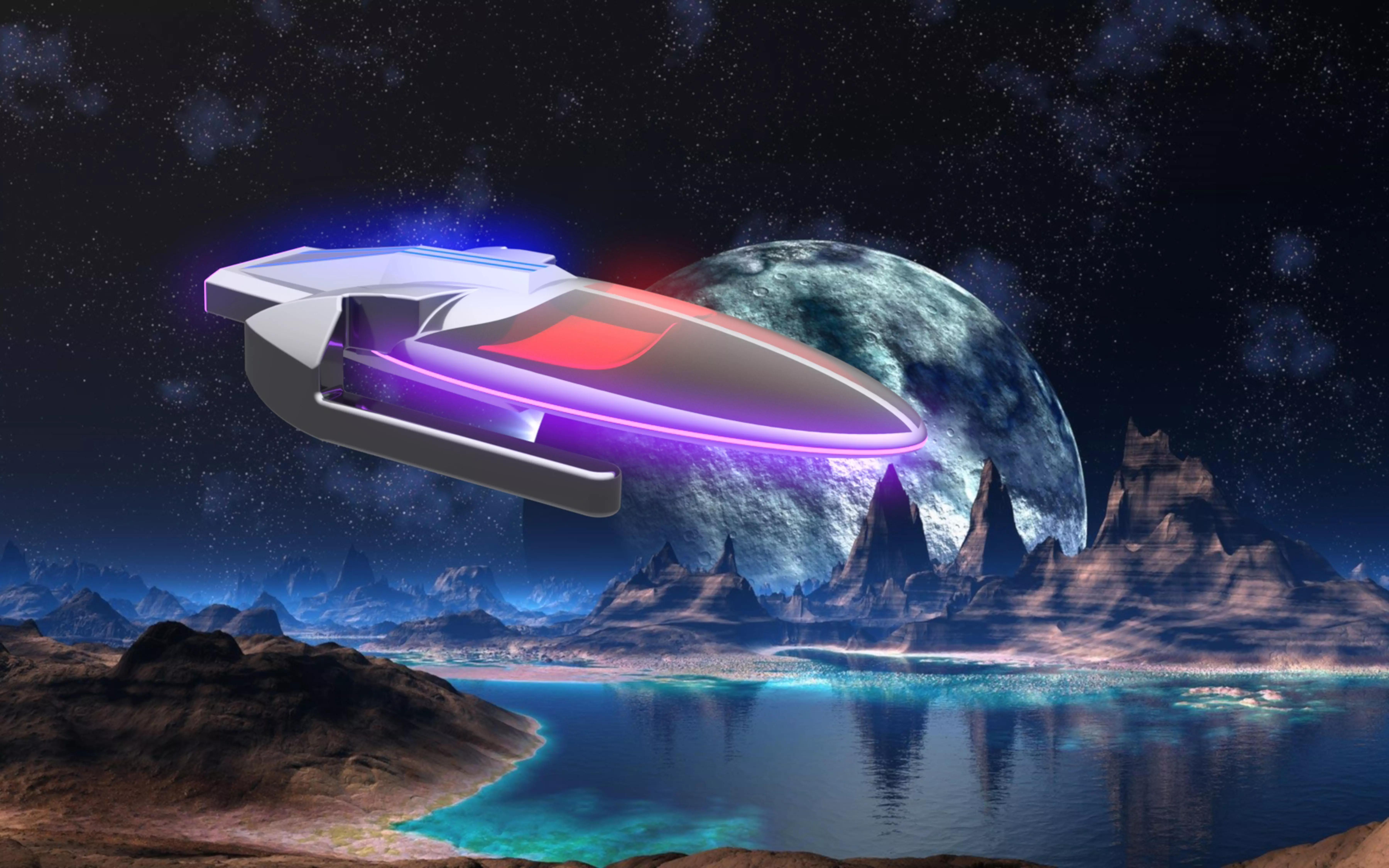 2 - XLF Light Fighter 3D model_0