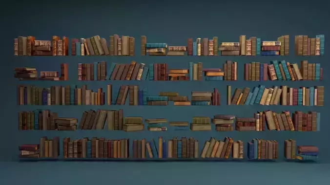 Arranged Old Book collection