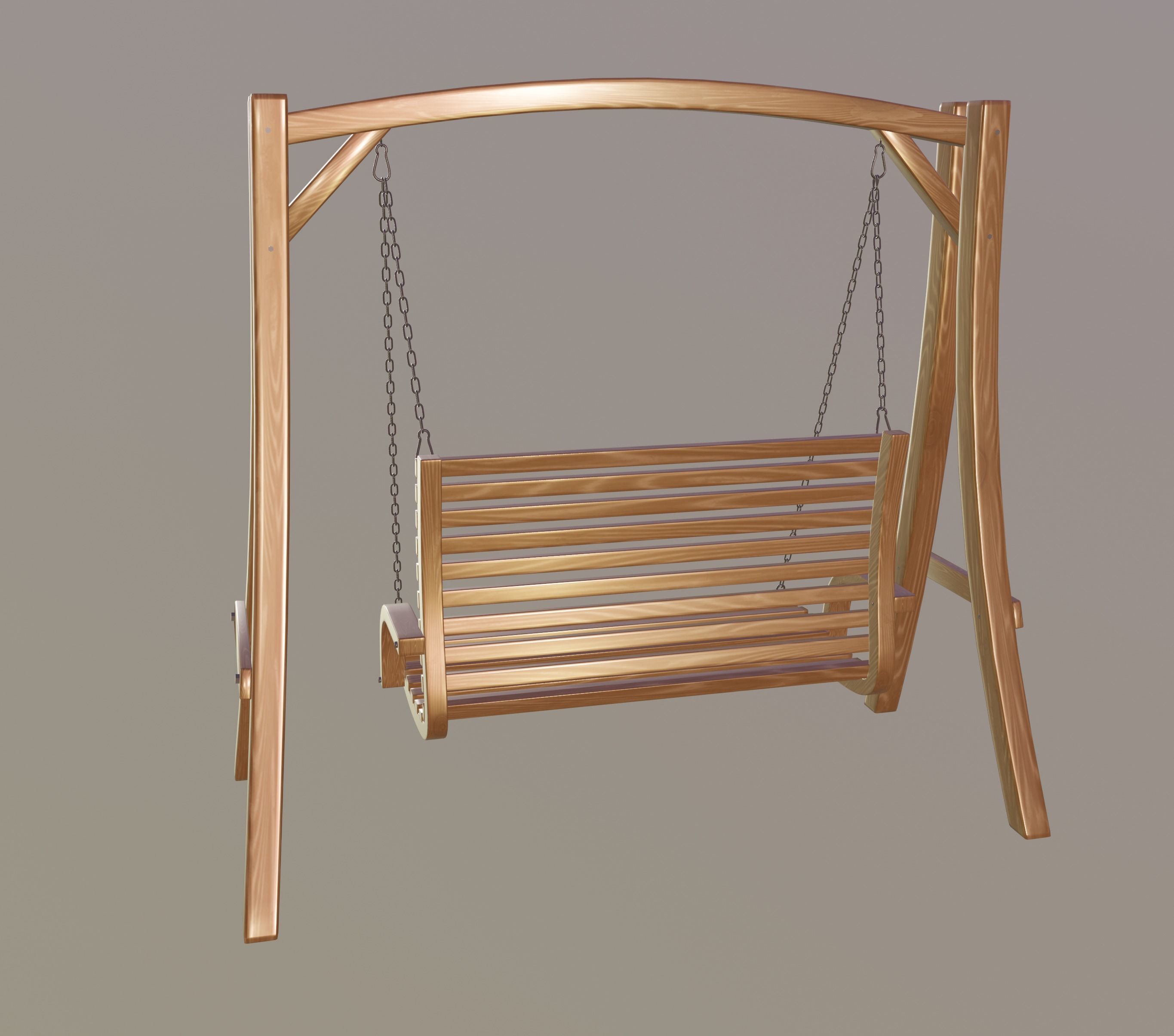 Swing Chair 3D model_6