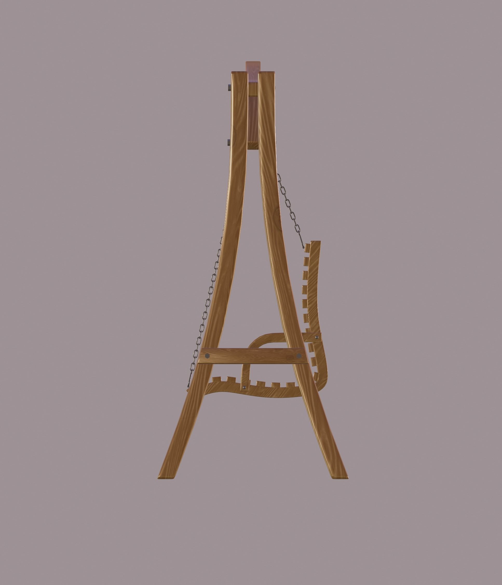 Swing Chair 3D model_4