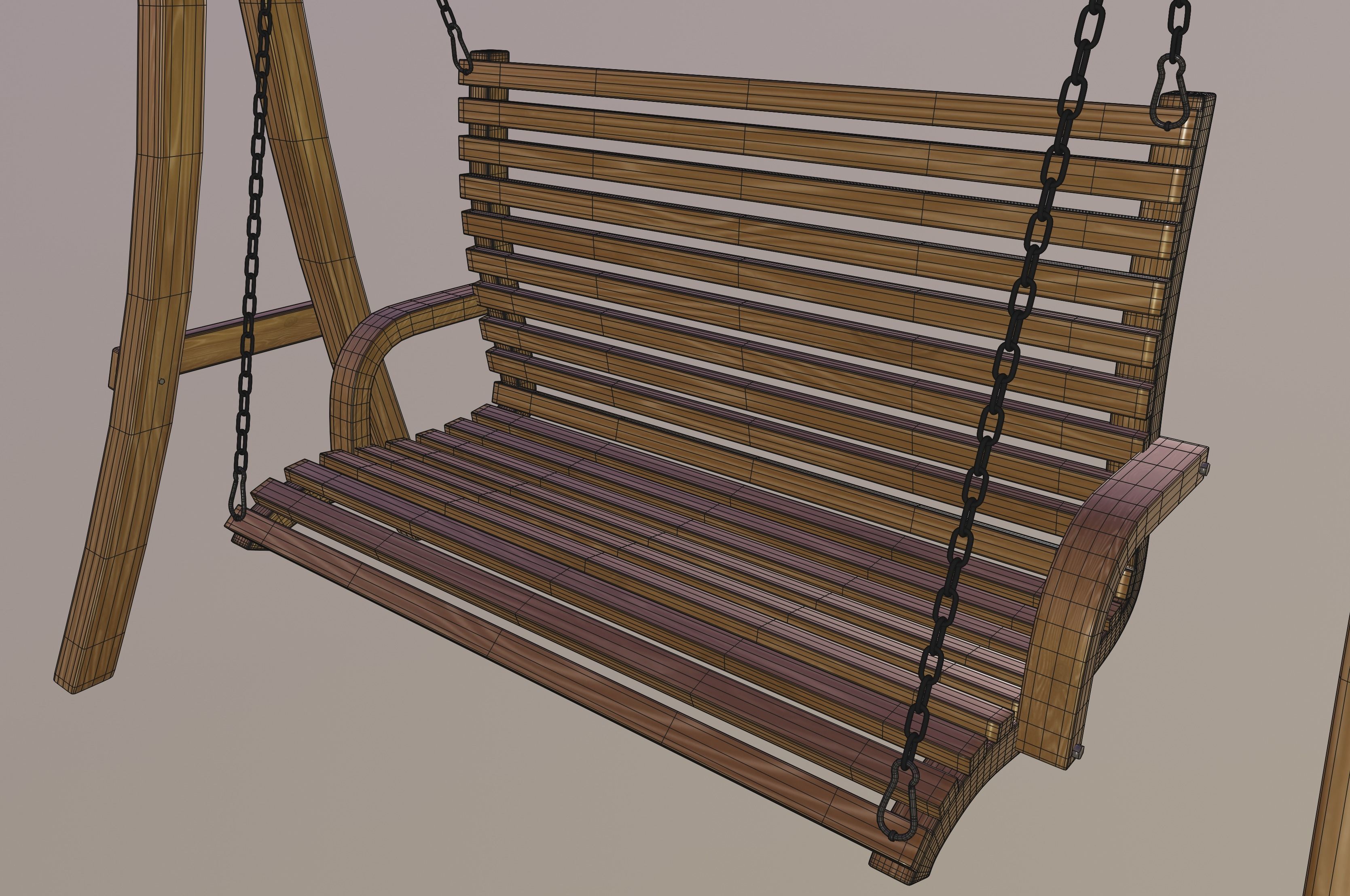Swing Chair 3D model_16