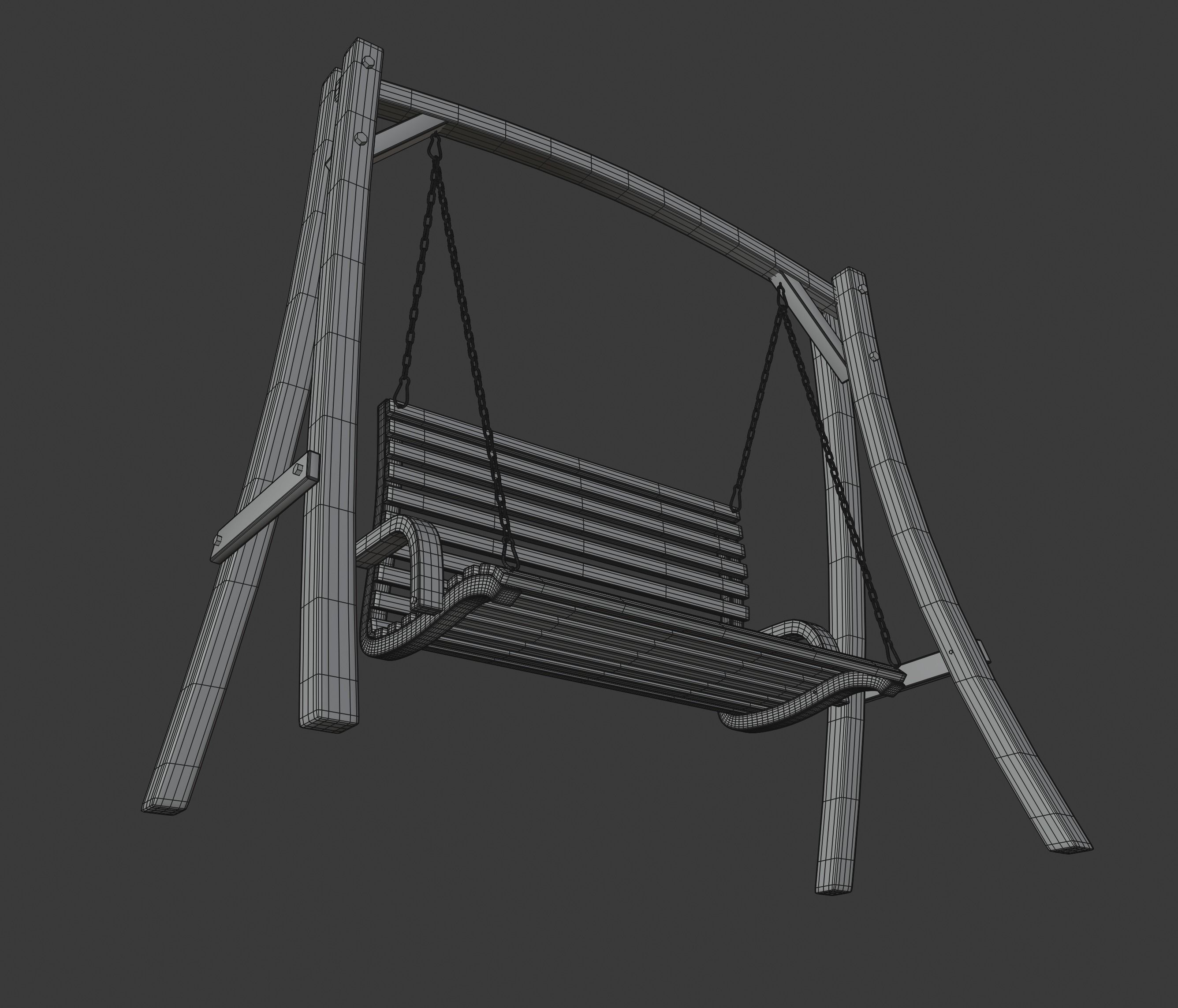 Swing Chair 3D model_17