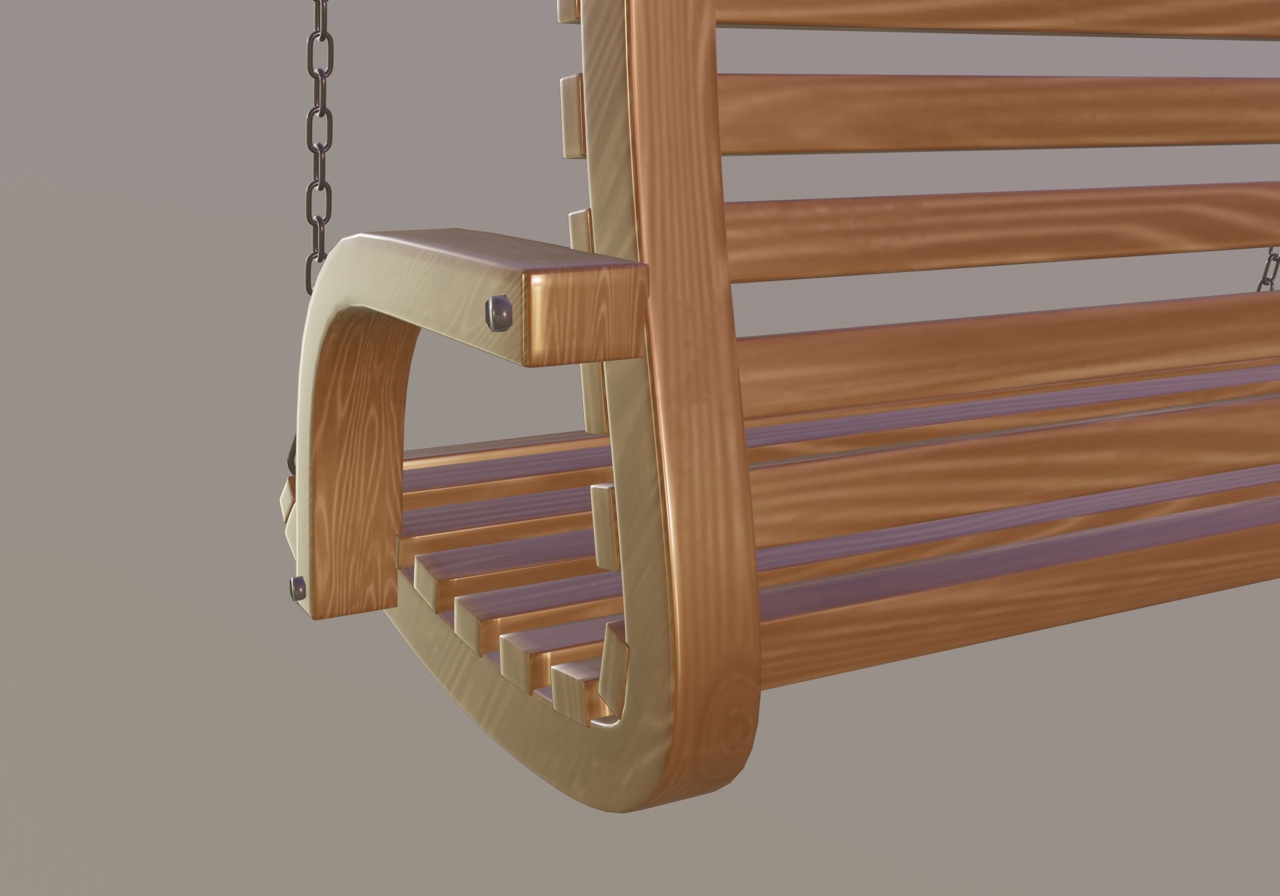 Swing Chair 3D model_9