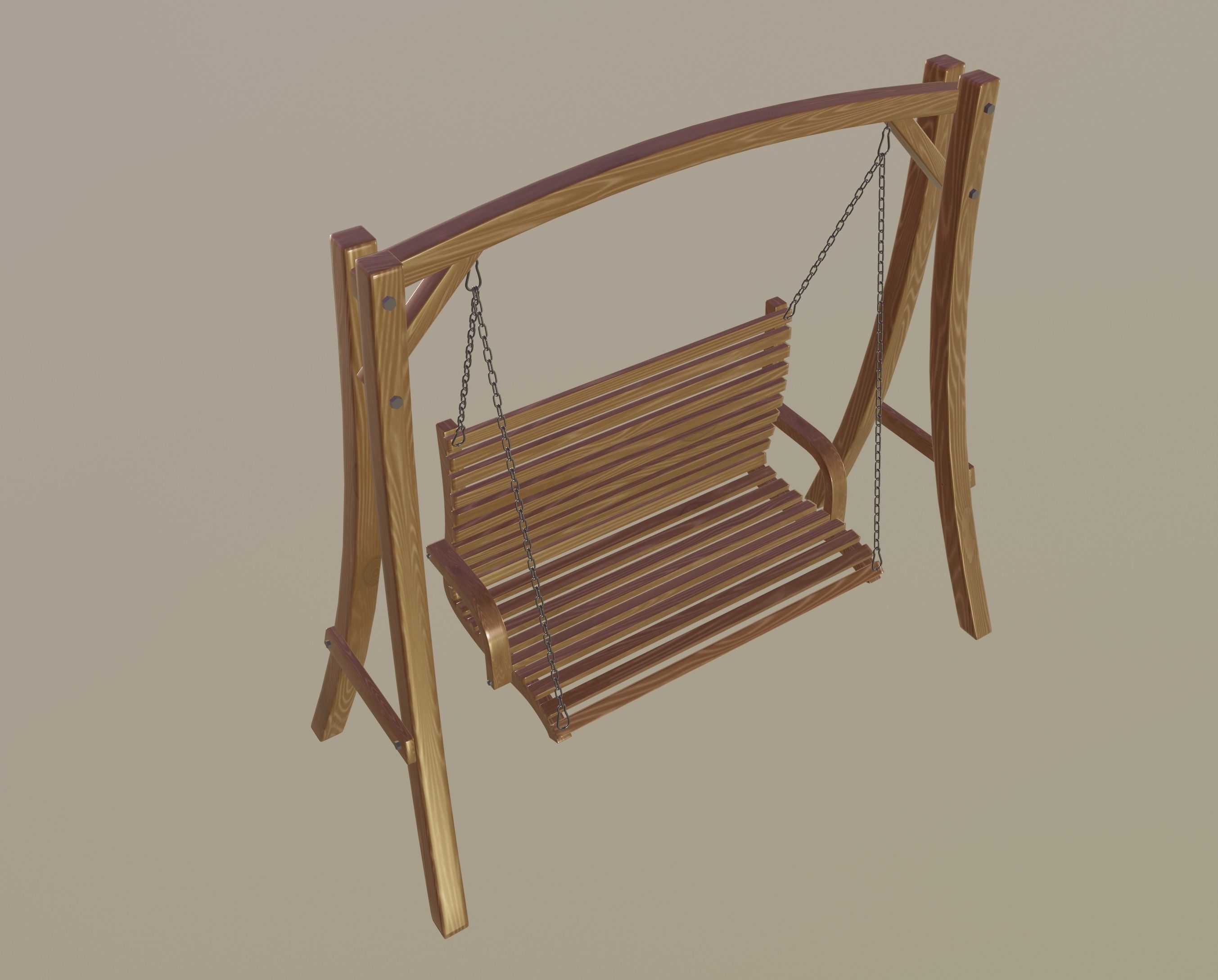 Swing Chair 3D model_12