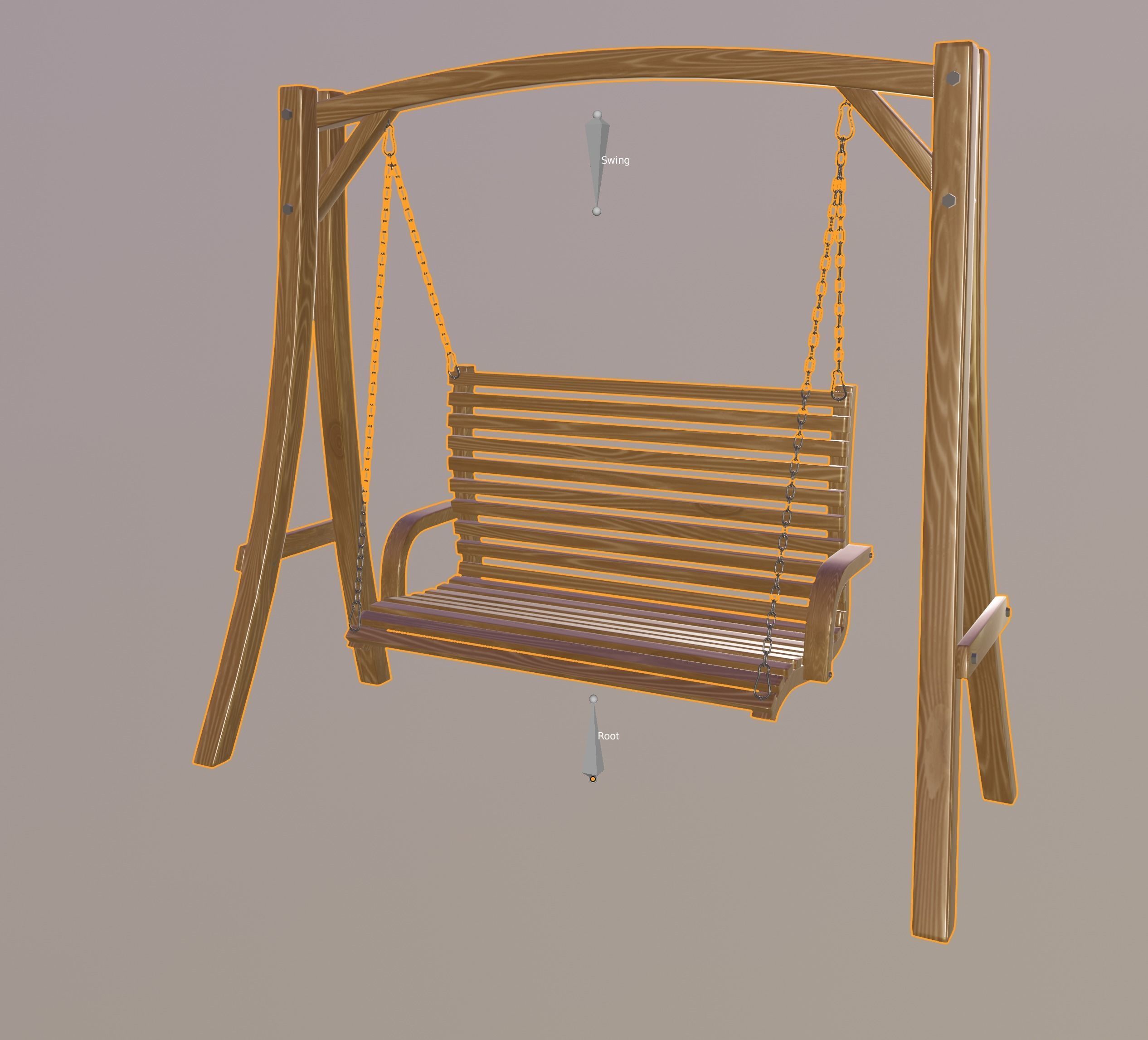Swing Chair 3D model_14