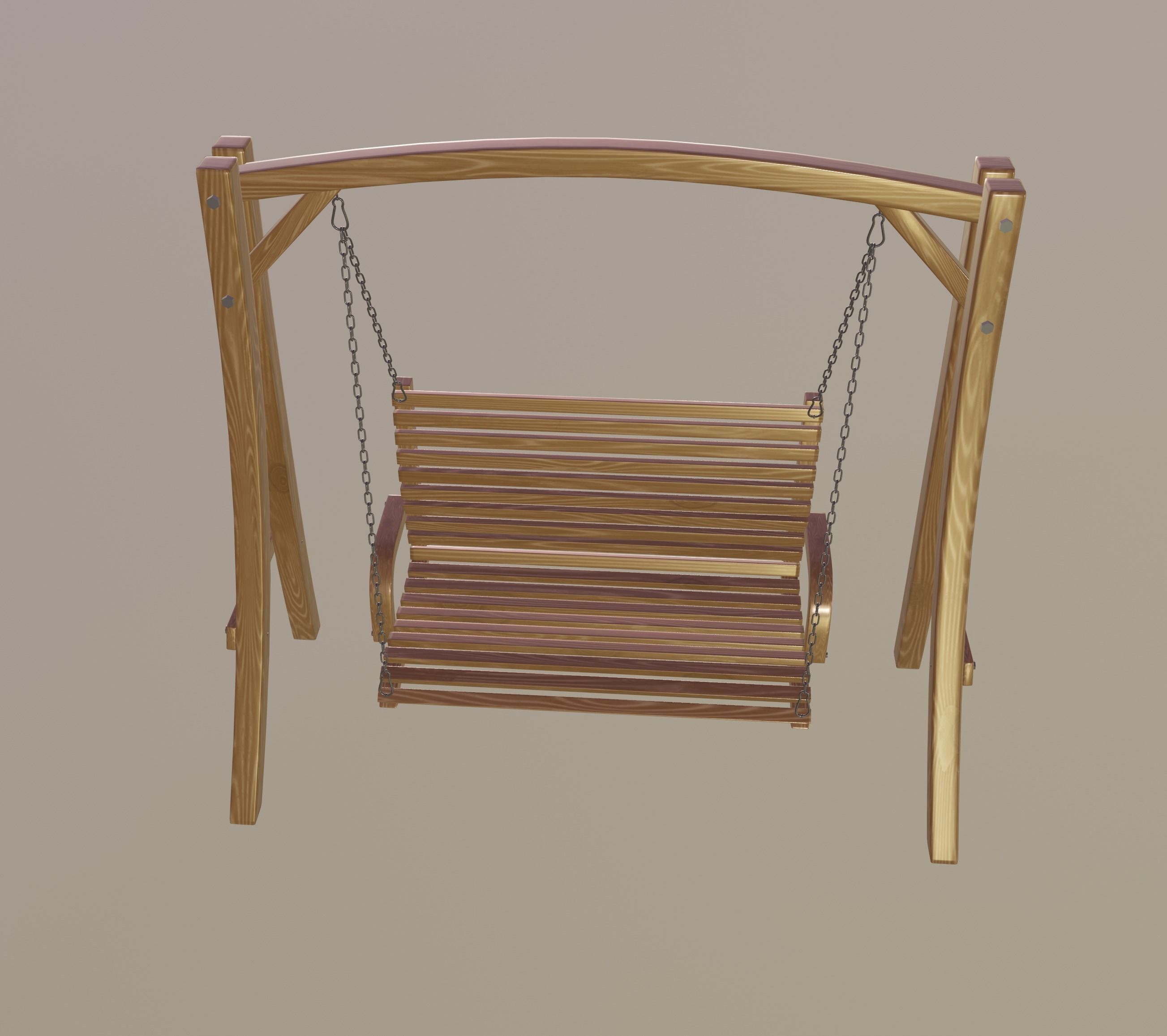 Swing Chair 3D model_1