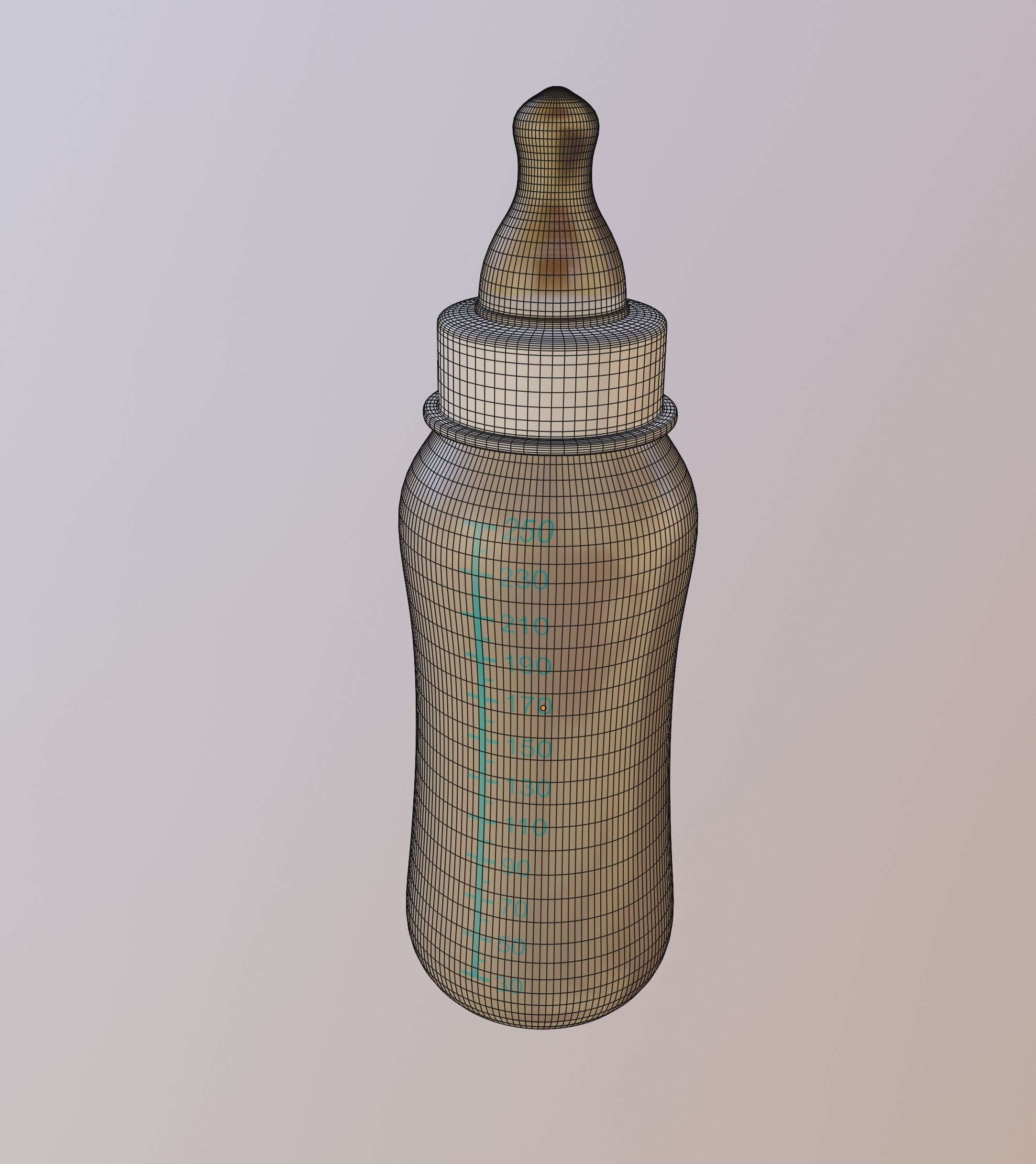Baby Bottle 3D model_12