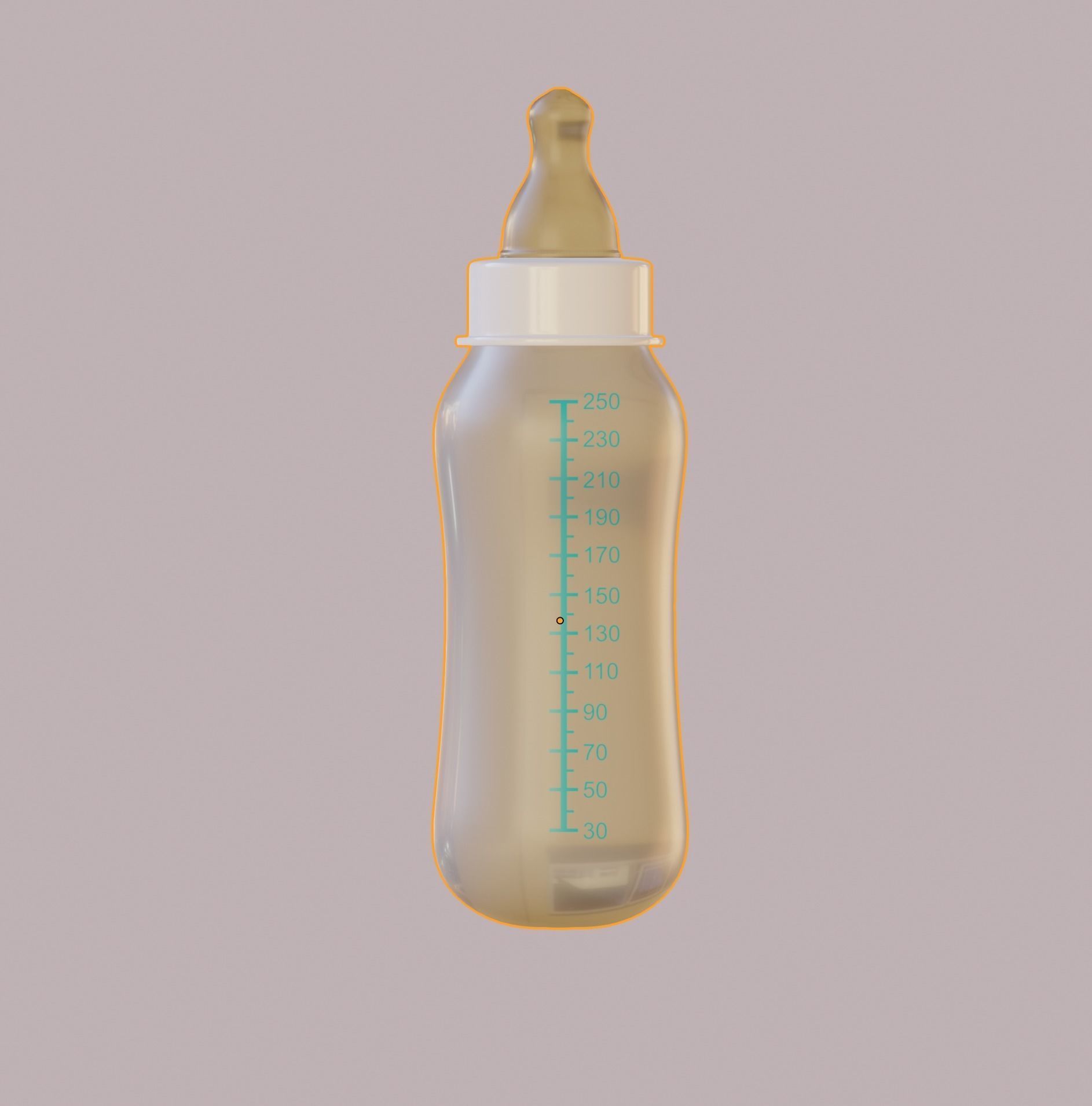 Baby Bottle 3D model_11
