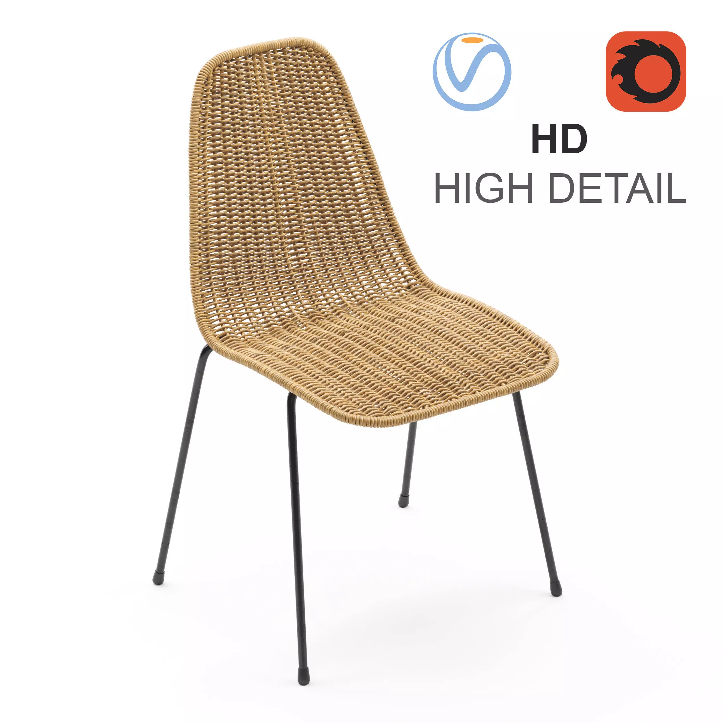 FeelGood Design Basket chair 3D model