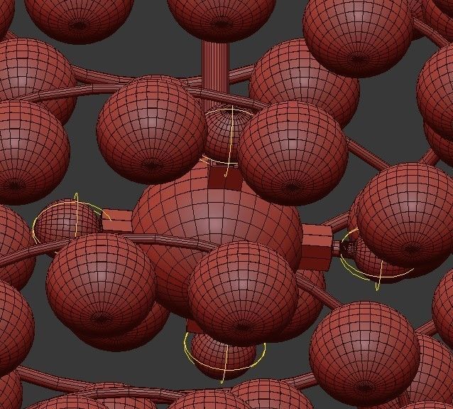 WANDERLUST ball chandelier 3D model_6