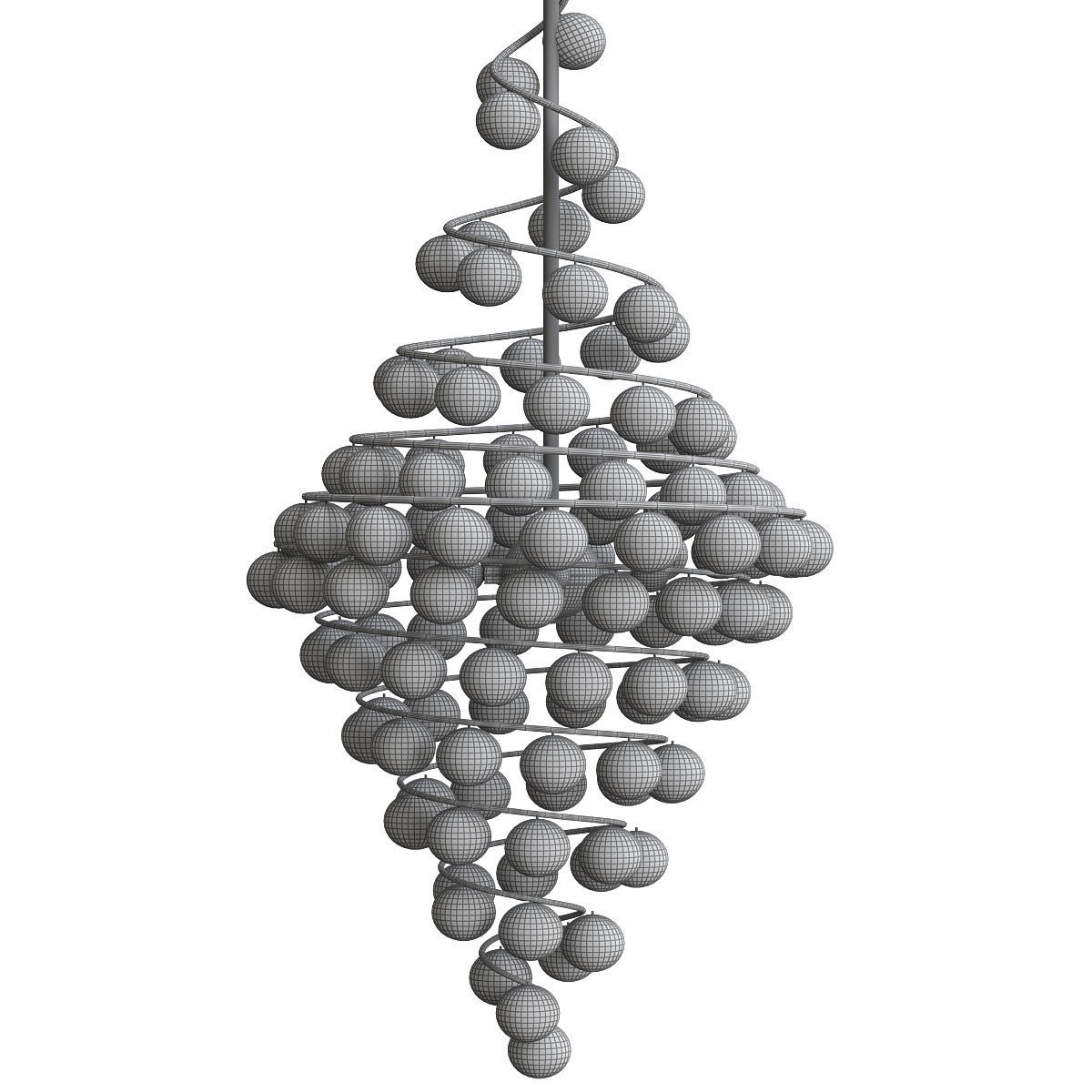 WANDERLUST ball chandelier 3D model_1