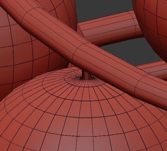 WANDERLUST ball chandelier 3D model_7