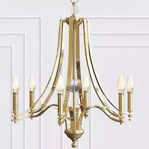 EVINGTON chandelier with four lights