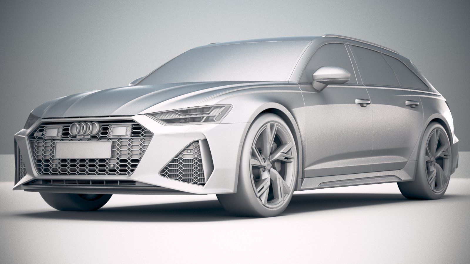 Audi RS6 Avant 2020 3D model_22