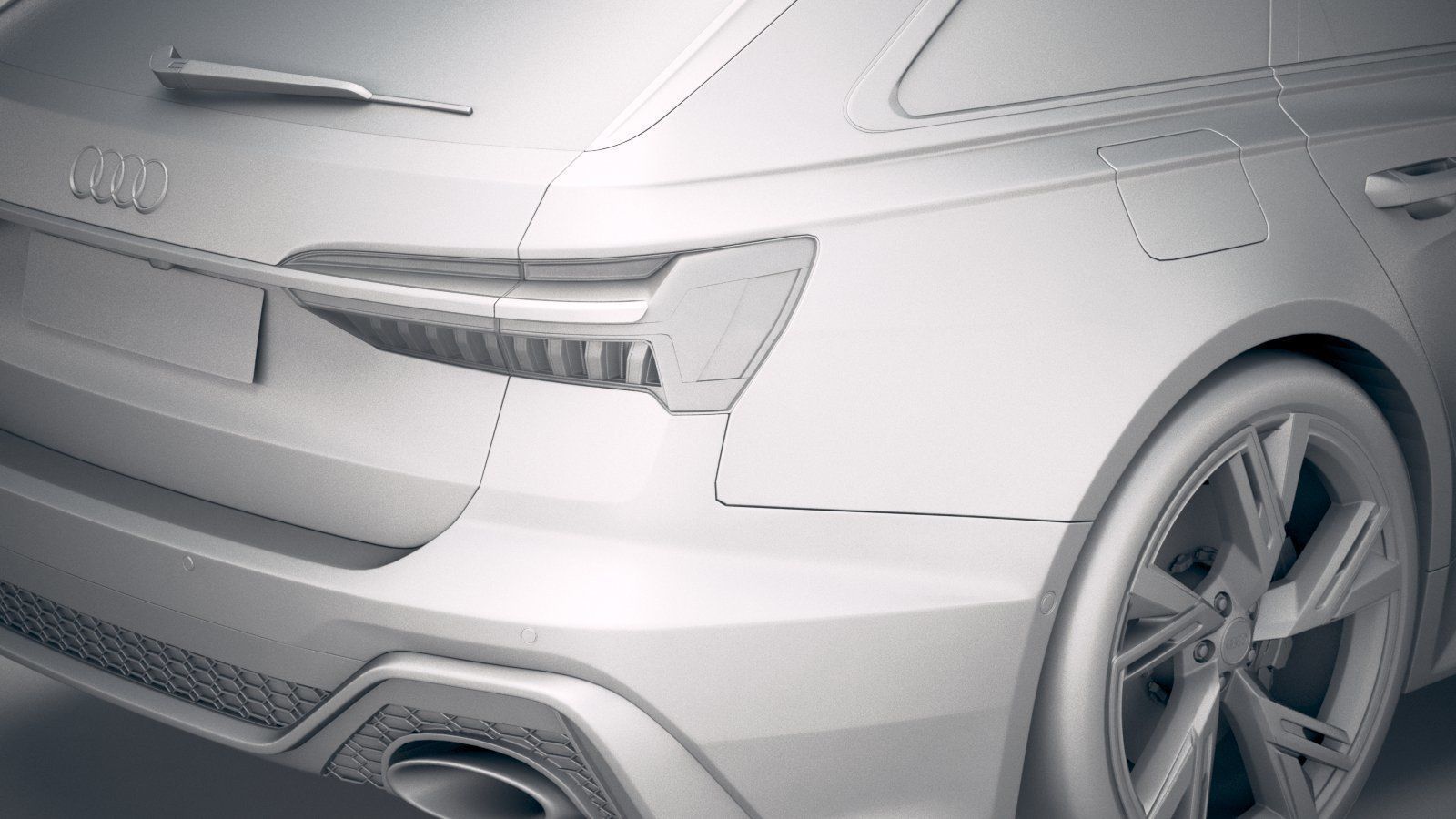 Audi RS6 Avant 2020 3D model_19